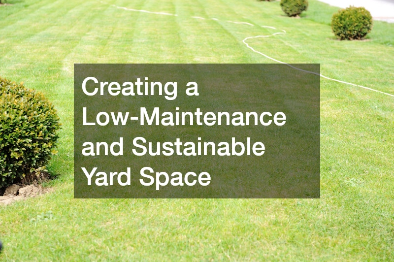 Creating a Low-Maintenance and Sustainable Yard Space